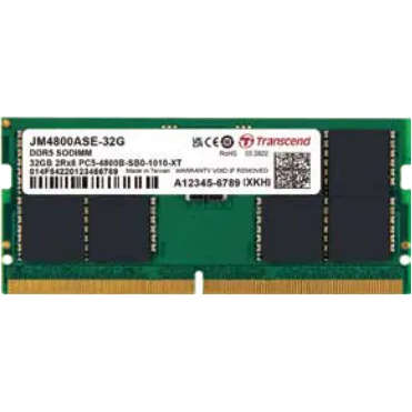 TRANSCEND JET MEMORY 32 GB DDR5-4800 SO-DIMM 2RX8 CL40  (2Gx8)x16