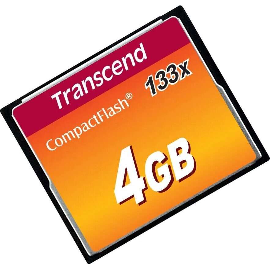 TRANSCEND 4GB COMPACT FLASH 133X