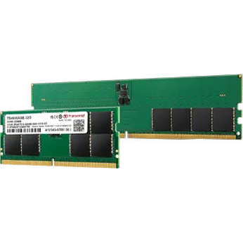 TRANSCEND 32GB DDR5-5600 Embedded Unbuffered NOTEBOOK SO-DIMM 2RX8 CL46  (2Gx8)x16