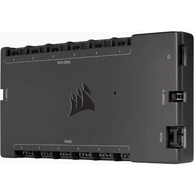 Corsair iCUE Commander CORE XT - Digital Fan Speed and RGB Lighting Controller.  6x Fan; 6x RGB