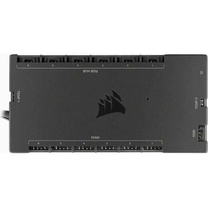 Corsair iCUE Commander CORE XT - Digital Fan Speed and RGB Lighting Controller.  6x Fan; 6x RGB