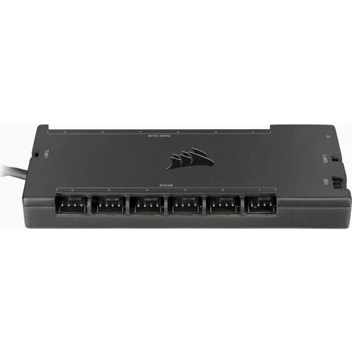 Corsair iCUE Commander CORE XT - Digital Fan Speed and RGB Lighting Controller.  6x Fan; 6x RGB