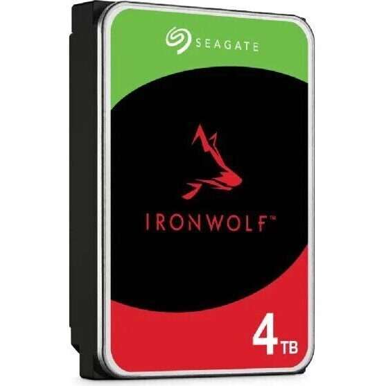 Seagate Ironwolf ST4000VN006 4TB 3.5'' HDD NAS Drives; SATA 6GB/s Interface; 1-8 Bays Supported; ...