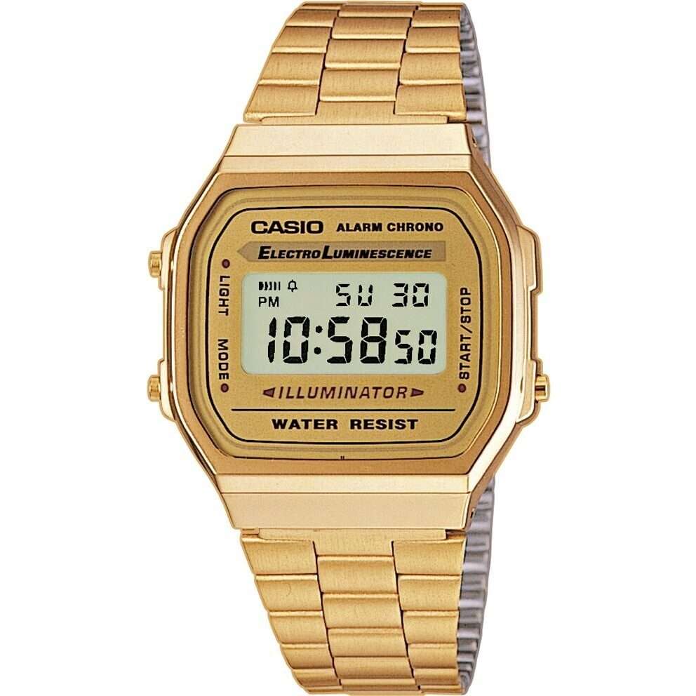 Casio Vintage iconic gold - gold (a168wg-9ef) - Unisex Watch