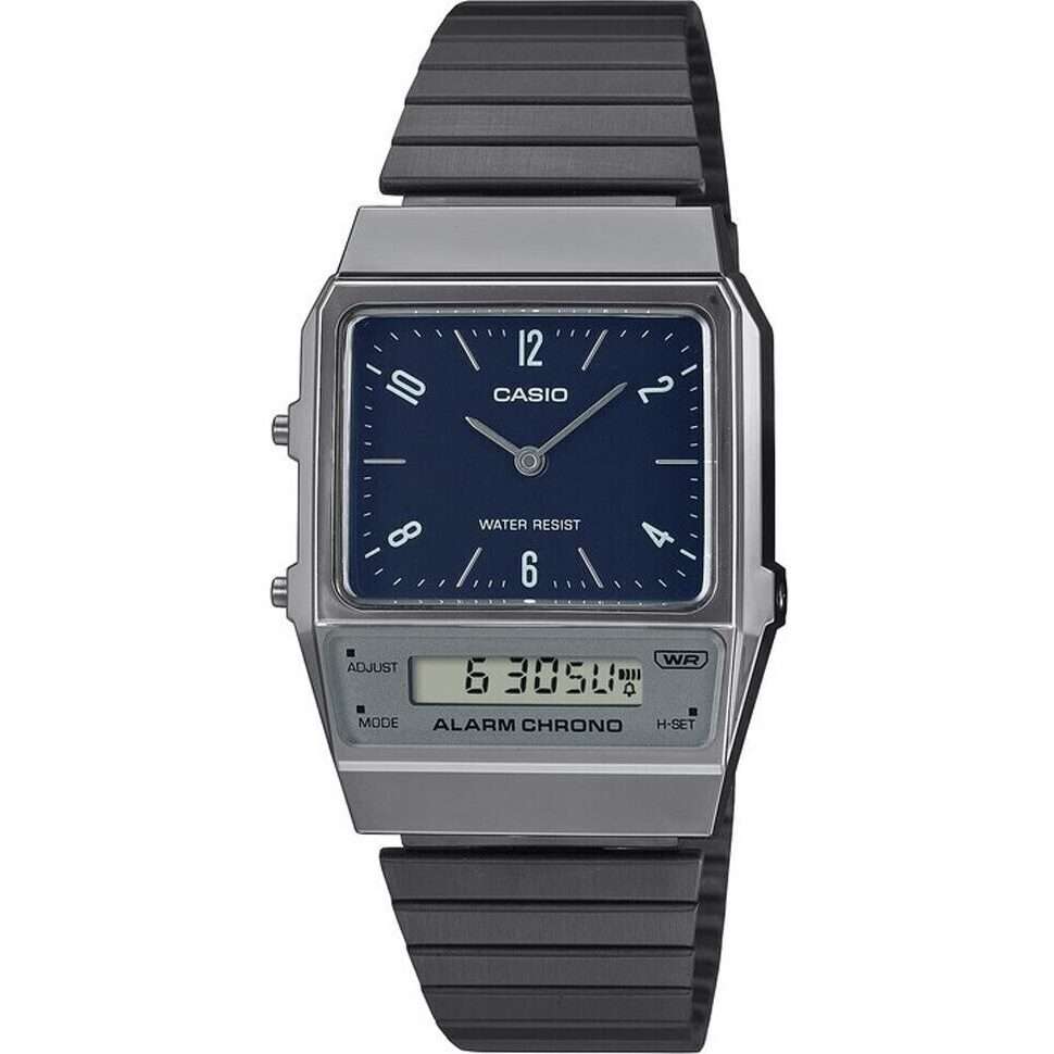Casio Vintage edgy Collection - petrol blue (aq-800eb-2aef) - Unisex Watch