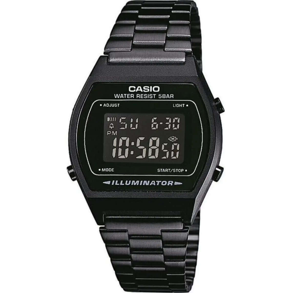 Casio Vintage Unisex illuminator black (b640wb-1bef) Watch