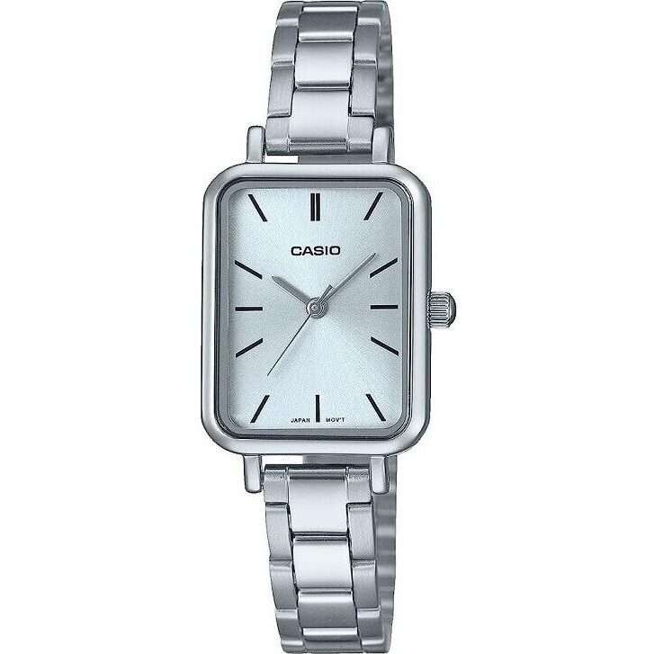 Casio Collection tank - silver (ltp-v009d-2eudf) Women's Watch