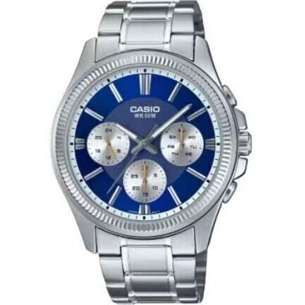 Casio Day date multifunction - blue (mtp-1375d-2a1vdf) Men's Watch