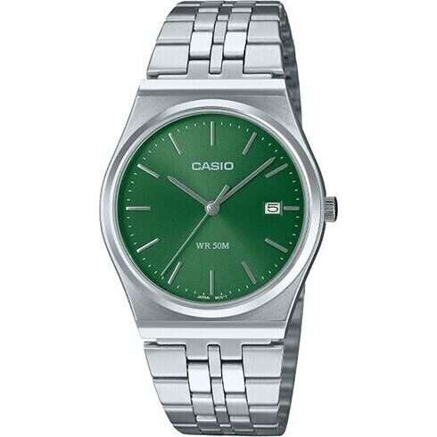 Casio Collection date - emerald green (mtp-b145d-3avef) Men's Watch