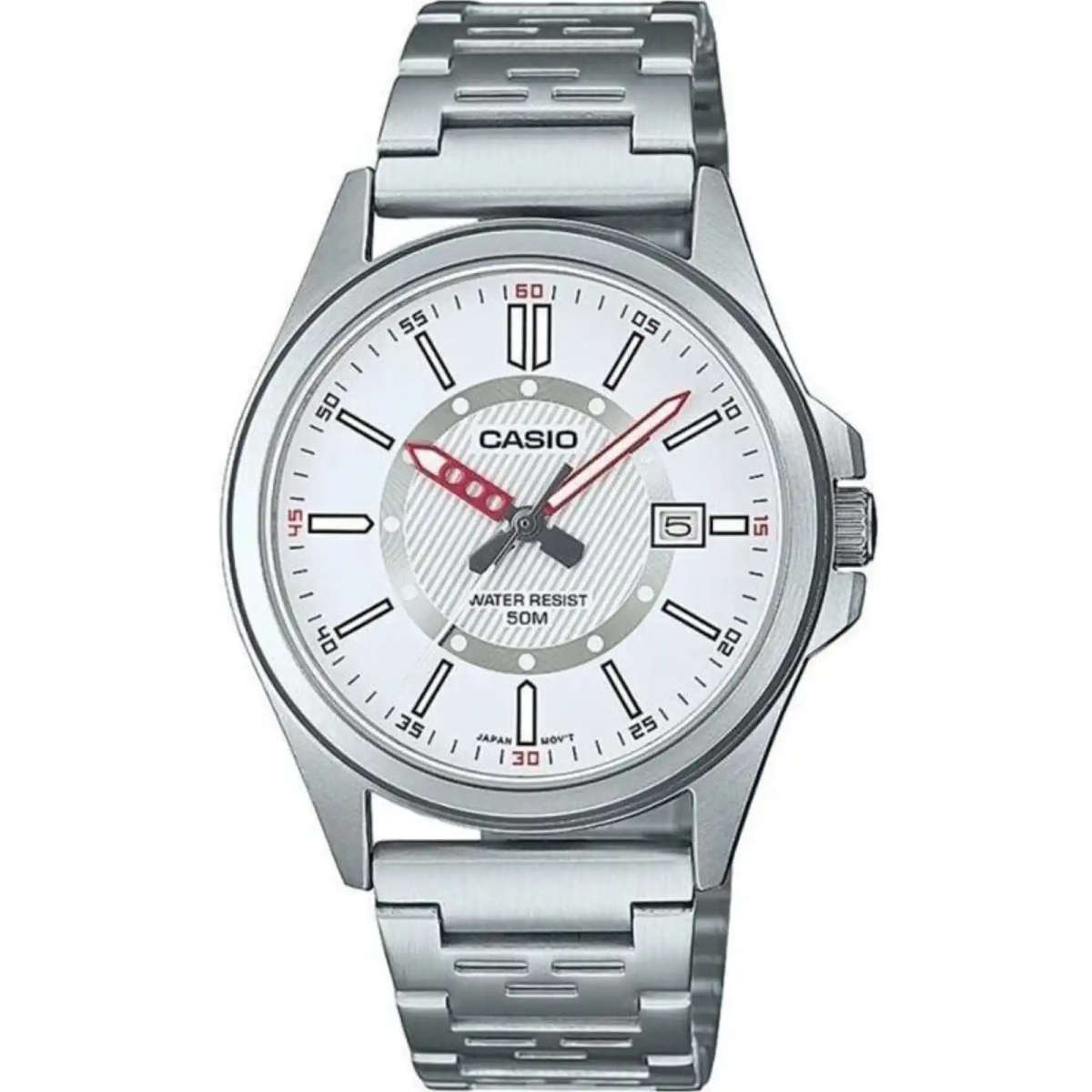 Casio Collection sport date - white (mtp-e700d-7evef) Men's Watch