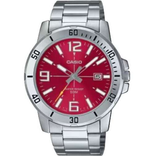 Casio Sport Collection diver 50m - red (mtp-vd01d-4bvudf) Men's Watch
