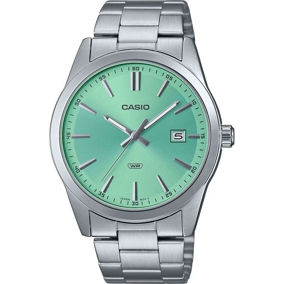 Casio Collection date - emerald sea (mtp-vd03d-3a2udf) Men's Watch