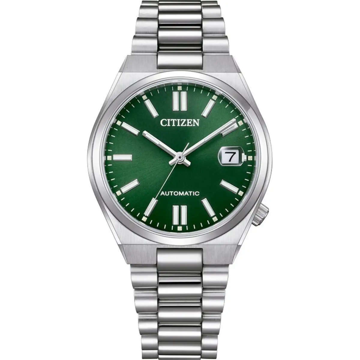 Citizen Tsuyosa Stainless Steel Green Dial Automatic NJ0200-50X Unisex Watch