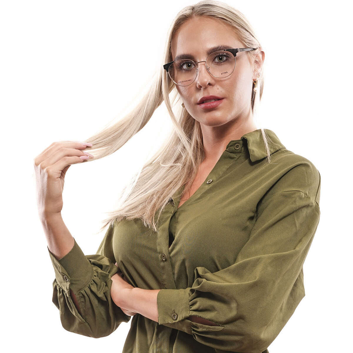 Sting Unisex Eyeglasses (vst233 520300)