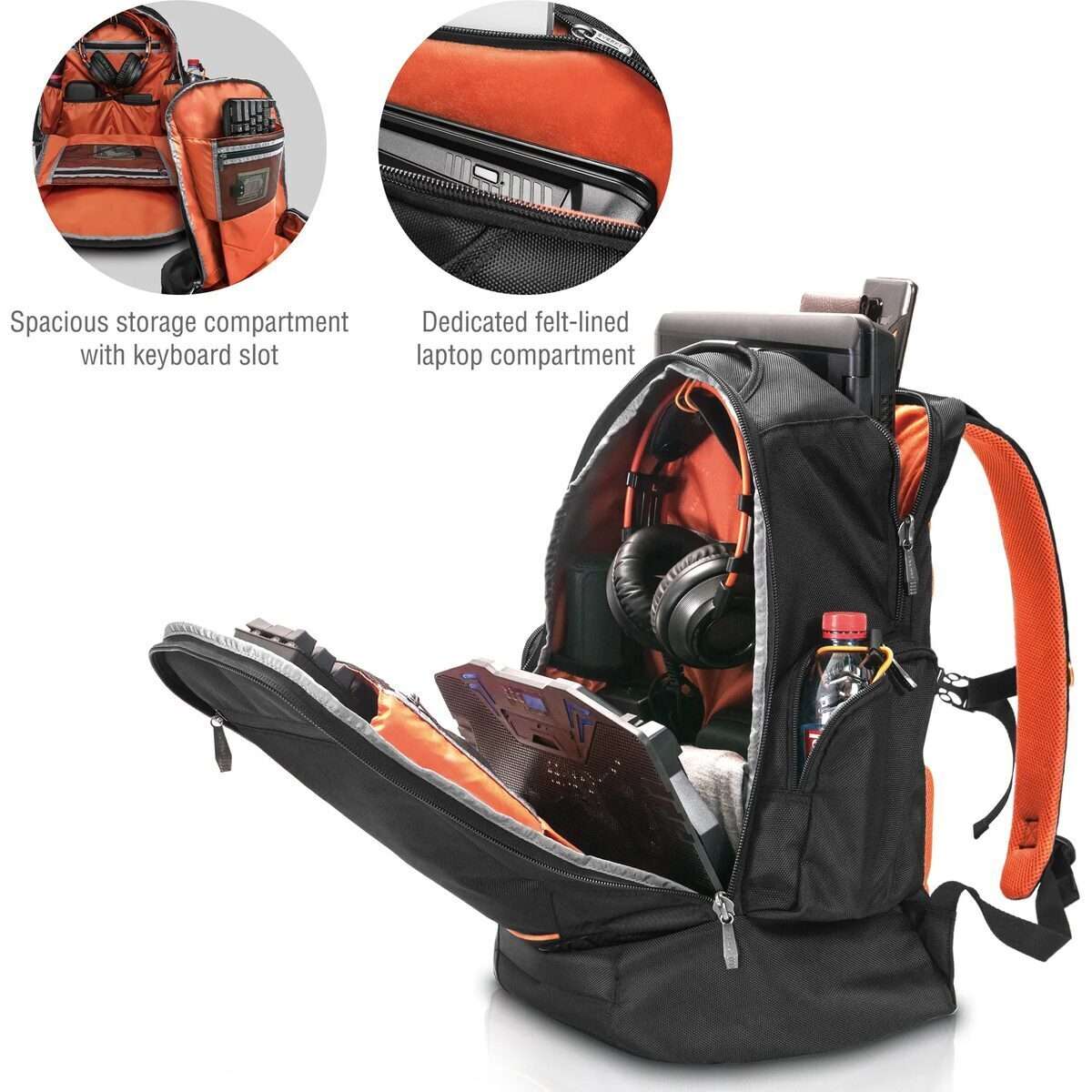 EVERKI EKP117B CONTEMPRO 117 18.4'' LARGE GAMING LAPTOP BACKPACK
