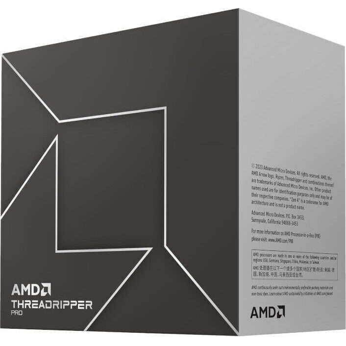 AMD RYZEN Threadripper Pro 7975WX 4.0Ghz 32-Core CPU