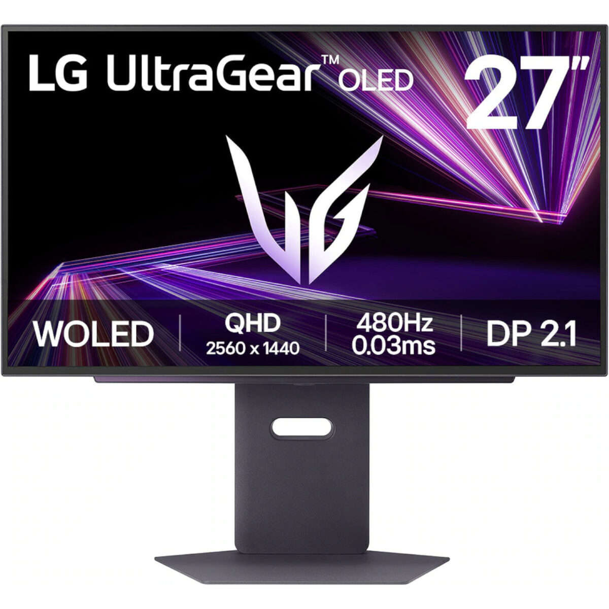 LG UltraGear 27" QHD OLED Gaming 480Hz 0,03ms
