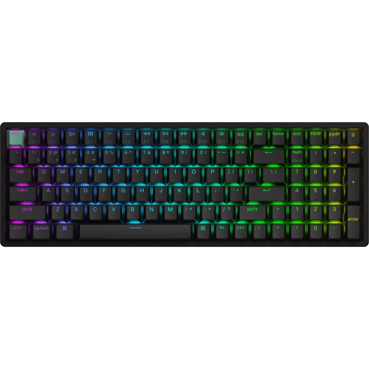Keychron K4 HE 96% Magnetic Switch Hot-Swap RGB Wireless Keyboard  Black