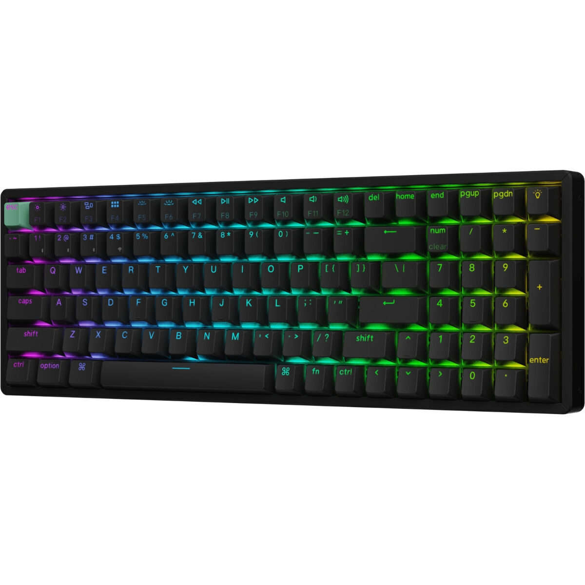 Keychron K4 HE 96% Magnetic Switch Hot-Swap RGB Wireless Keyboard  Black