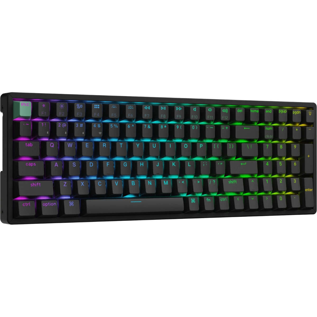 Keychron K4 HE 96% Magnetic Switch Hot-Swap RGB Wireless Keyboard  Black