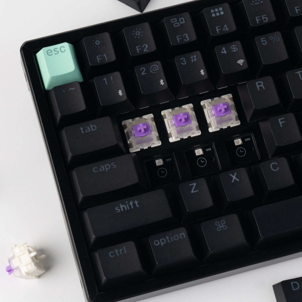 Keychron K4 HE 96% Magnetic Switch Hot-Swap RGB Wireless Keyboard  Black