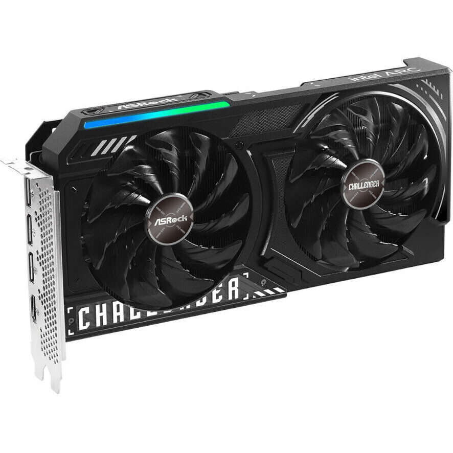 ASRock Intel Arc B580 Challenger OC 12GB GDDR6 192-BIT Graphics Card