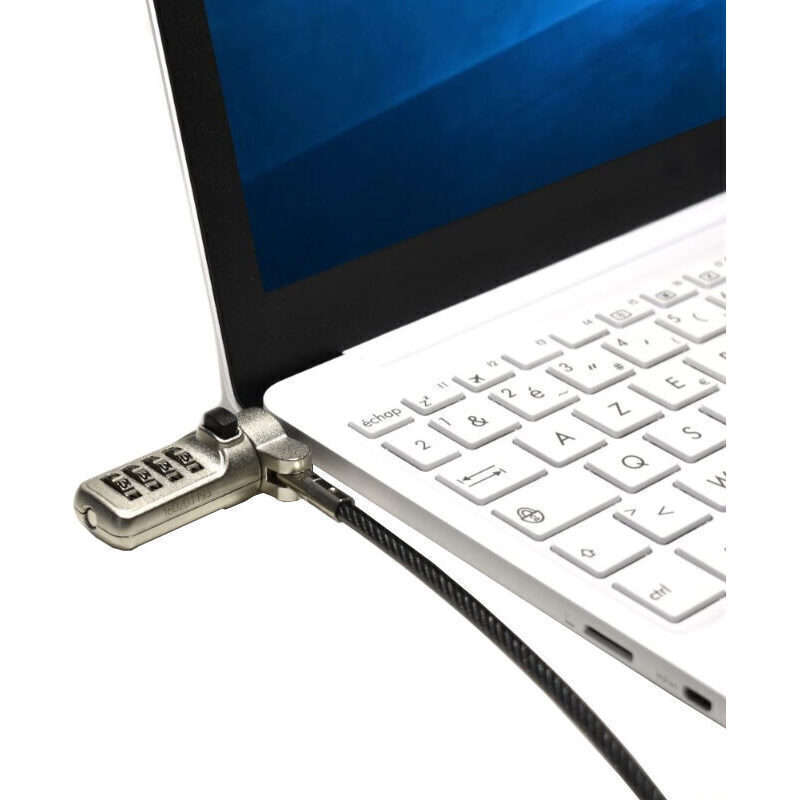 Port Connect Nano Slot Security Combination Cable