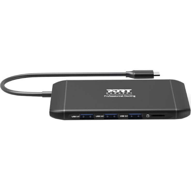 Port USB Type-C 4 x USB3.1|1 x Aux|Micro+SD Card Reader|1 x RJ45|1 x HDMI|1 x VGA|1 x Type-C PD D...