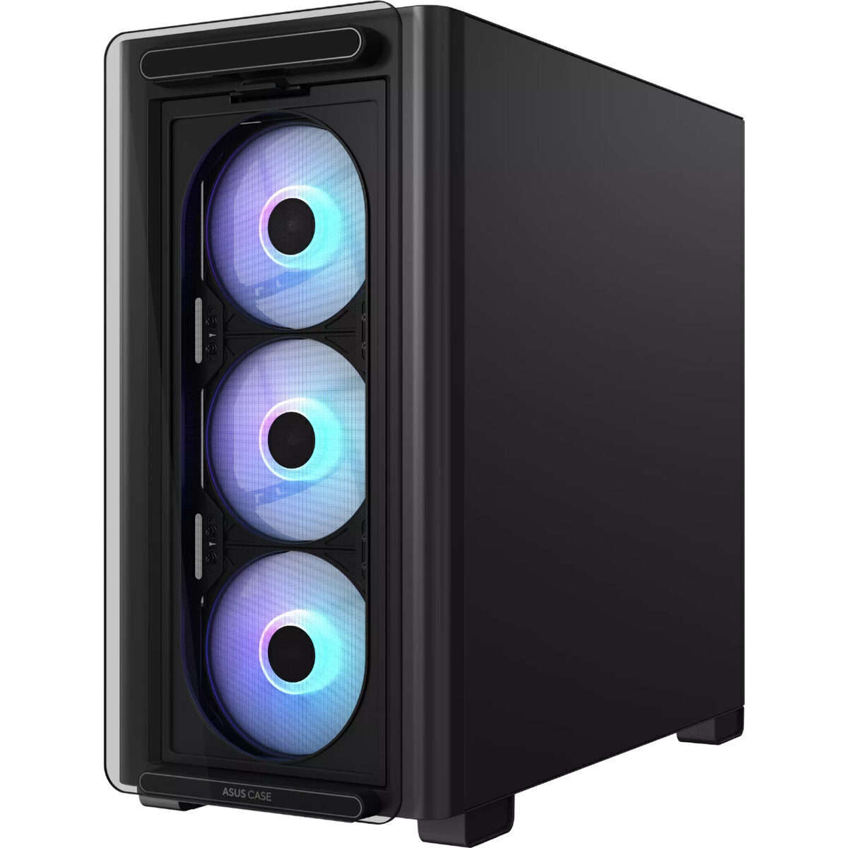 Asus A23 PLUS ARGB Micro-ATX Gaming Chassis - Black (A23PLUS-BK)