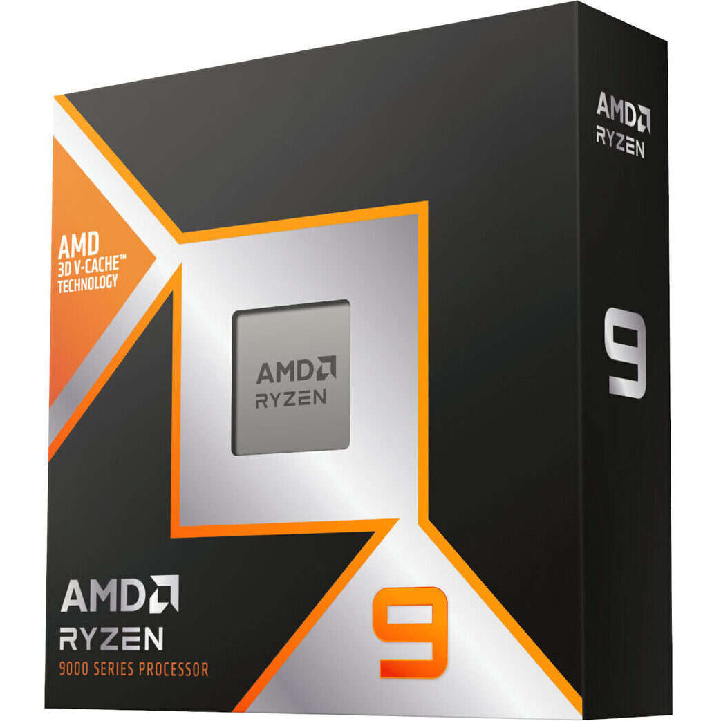 AMD Ryzen 9 9950X3D;AM5 16 Core/32 Thread base Clock 4.3 GHz; Max Boost 5.7 GHz; 128MB Cache; Rad...