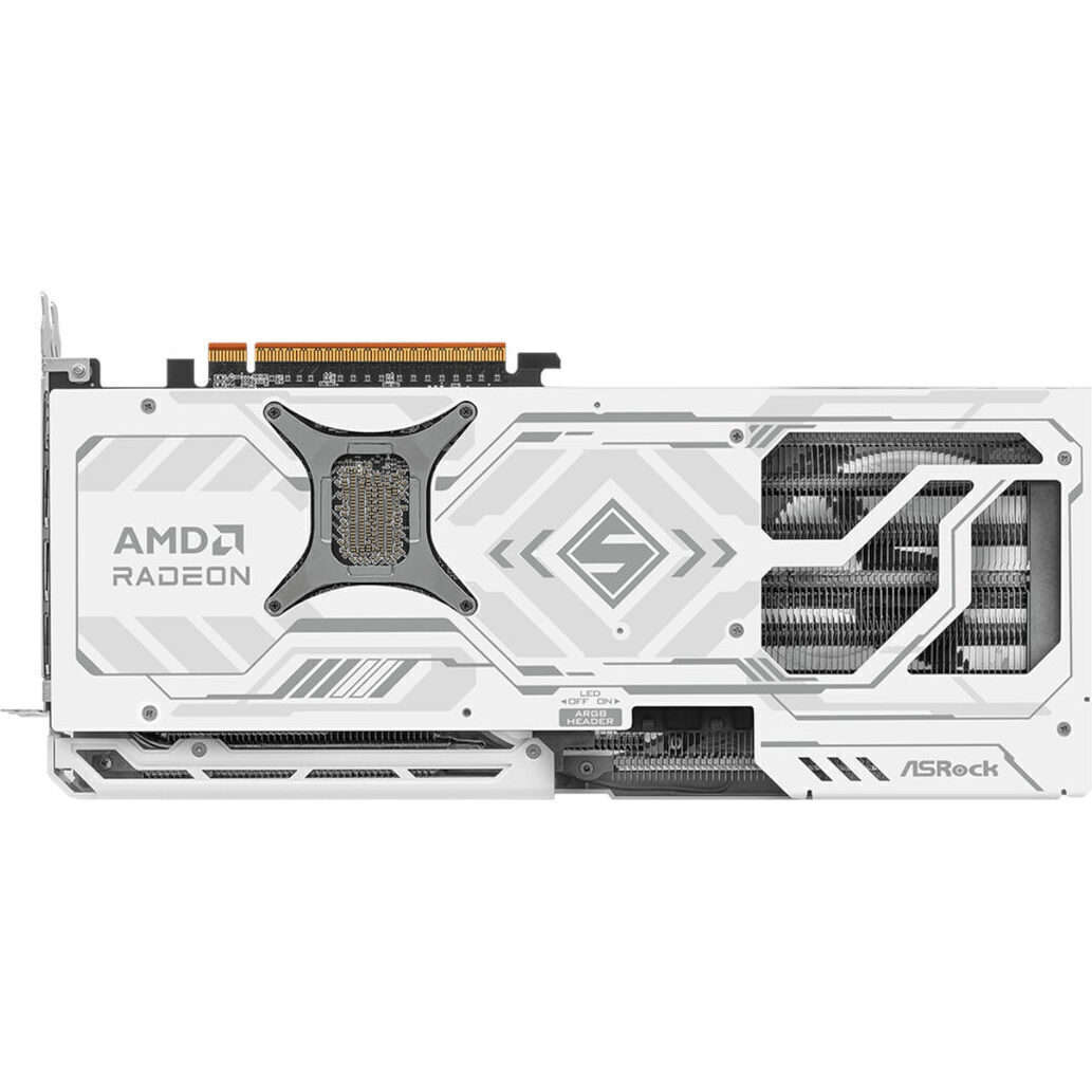 ASRock AMD Radeon RX 9070 XT Steel Legend 16GB Graphics Card