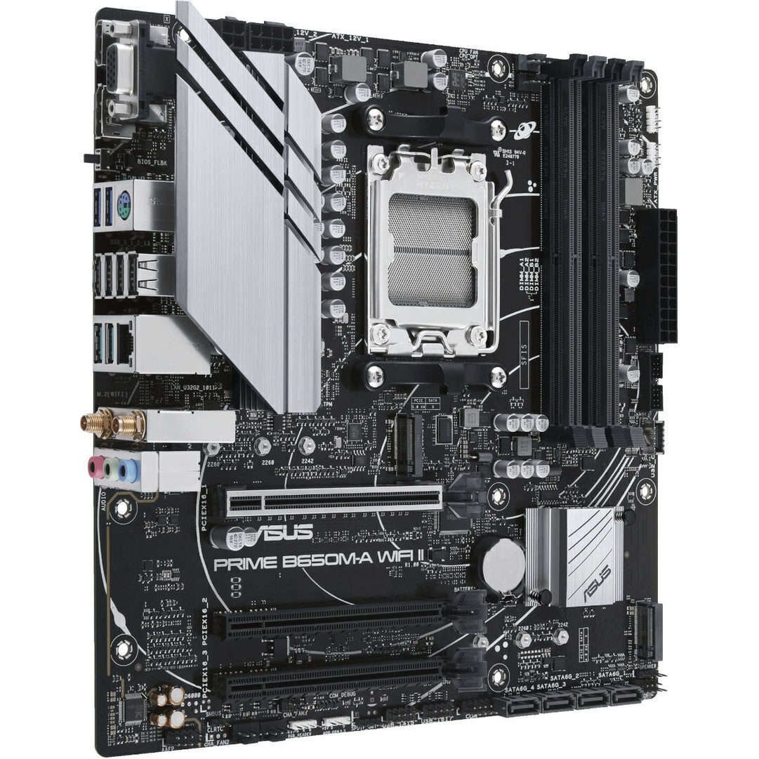 Asus PRIME B650M-A WIFI II M-ATX Gaming Motherboard