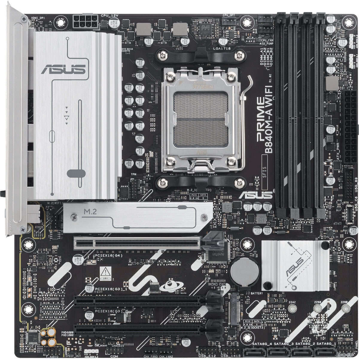 Asus PRIME B840M-A WIFI M-ATX Gaming Motherboard