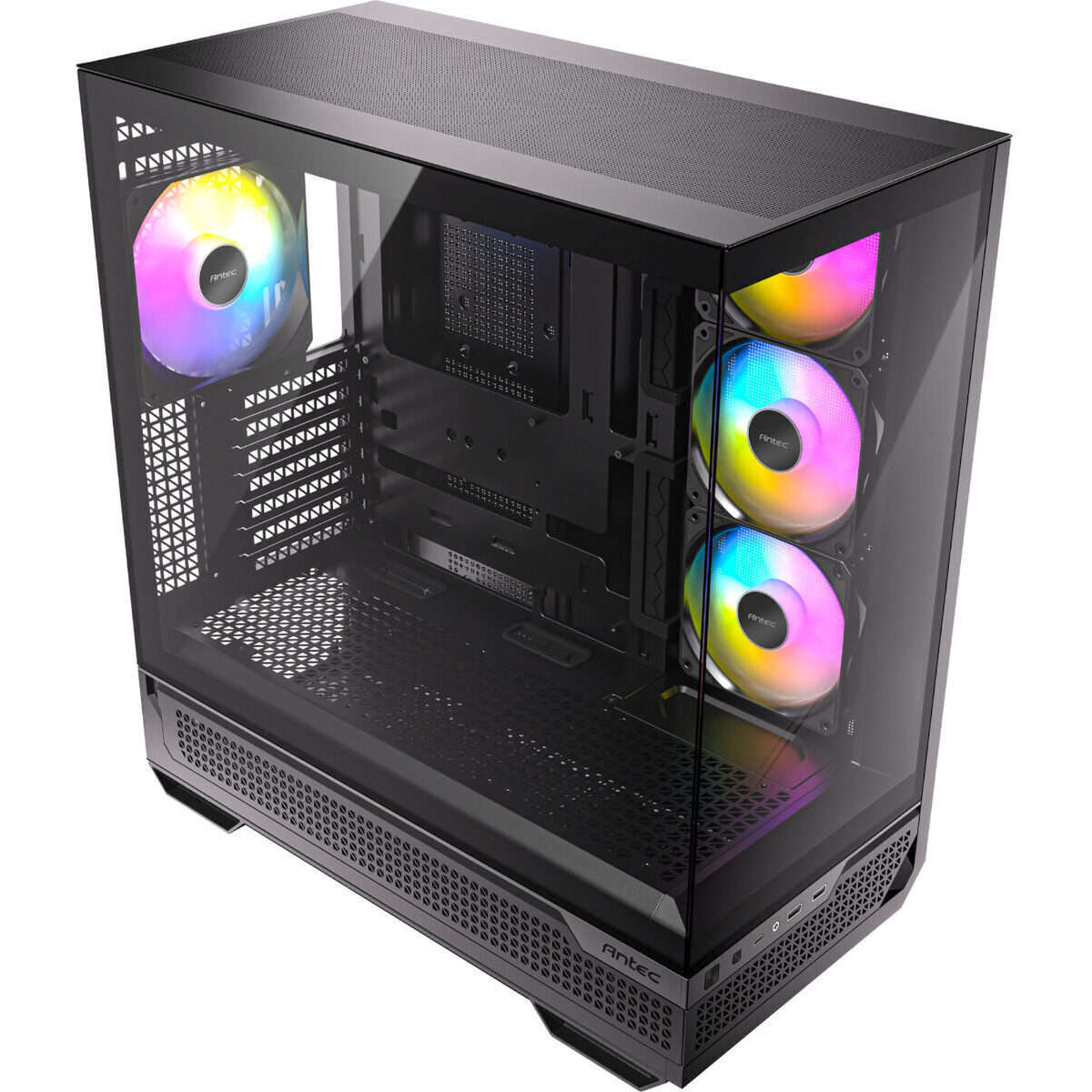 Antec C7 ARGB E-ATX Mid Tower Gaming Chassis  Black