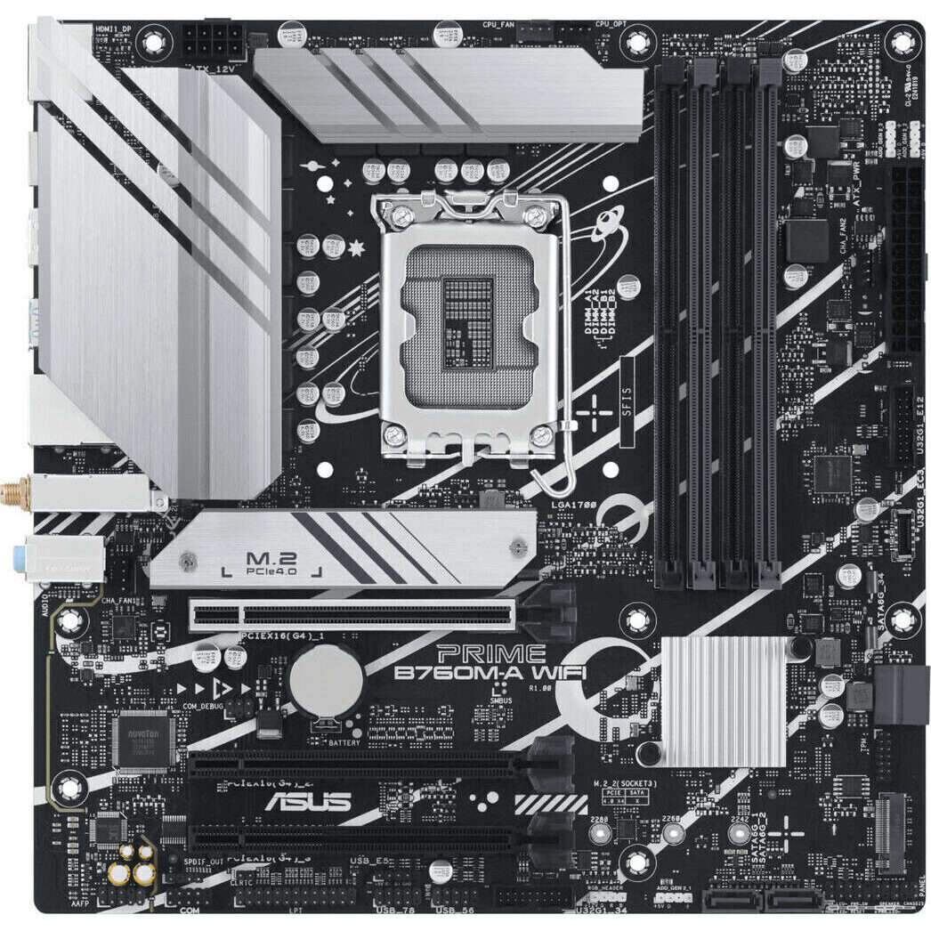 Asus PRIME B760M-A WIFI Intel LGA1700 M-ATX Motherboard