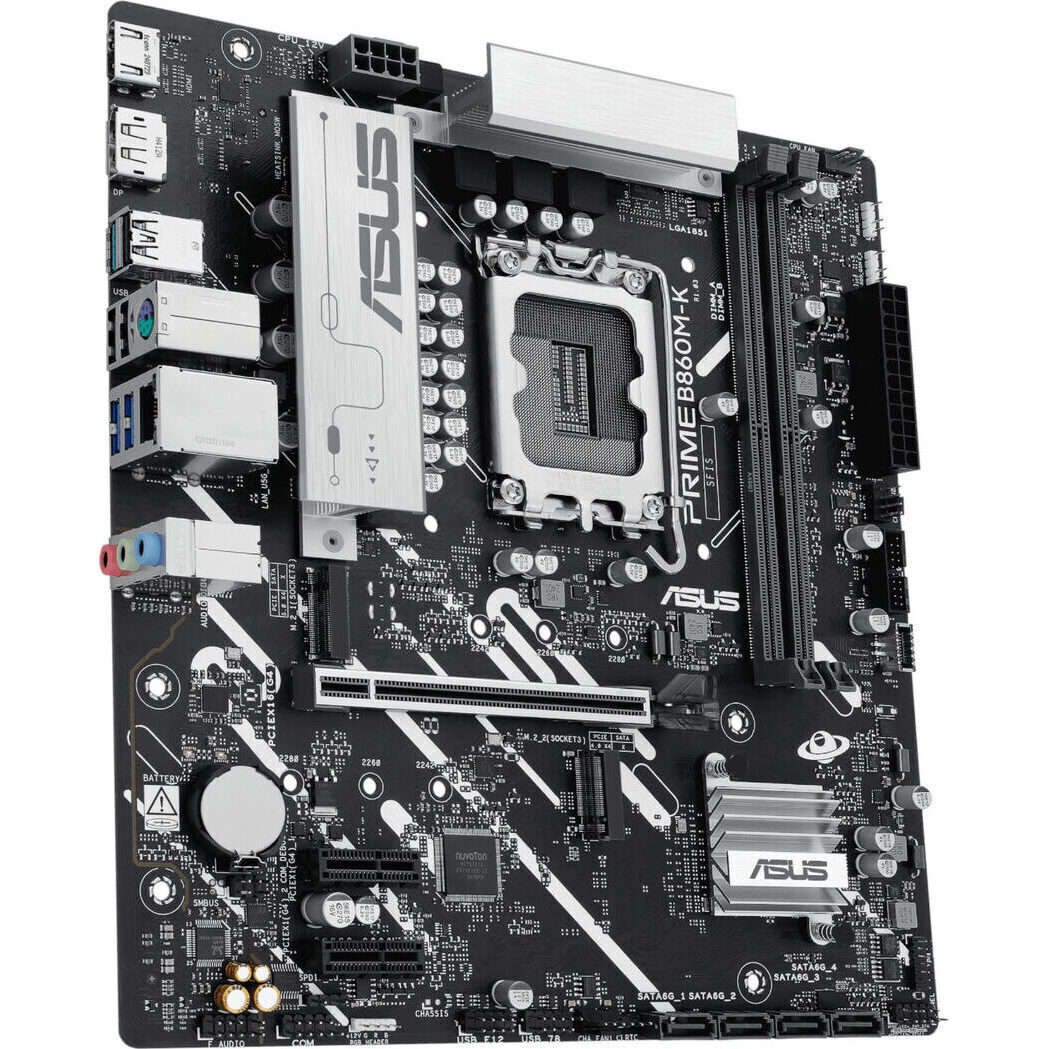 Asus PRIME B860M-K Intel LGA1851 M-ATX Motherboard (PRIME B860M-K)