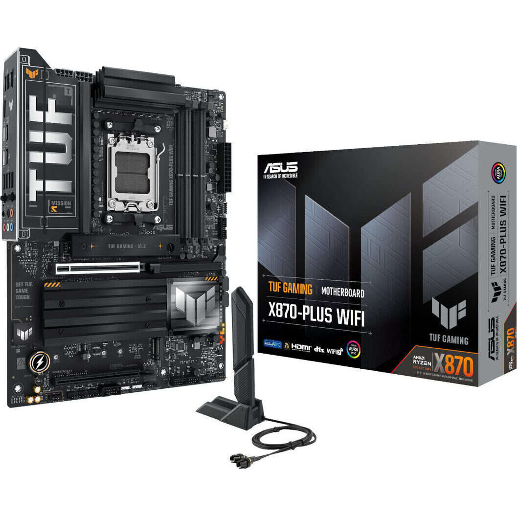 Asus TUF Gaming X870-PLUS WIFI AMD AM5 ATX Gaming Motherboard