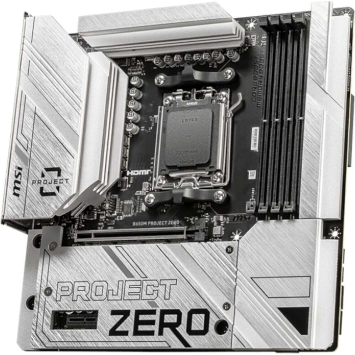 MSI B650M PROJECT ZERO MotherBoard