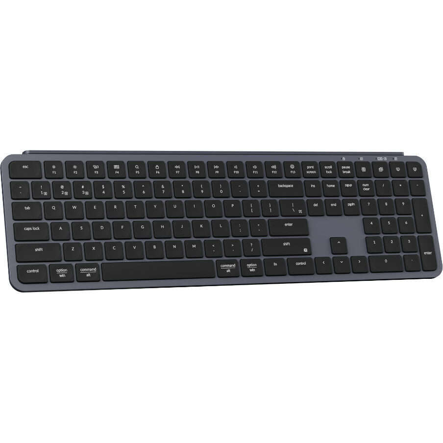 Keychron B6 Pro Ultra-Slim 100% Wireless Keyboard  Space Grey