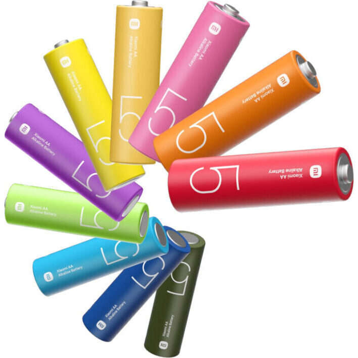 Xiaomi AA Rainbow Batteries (10 Pack)