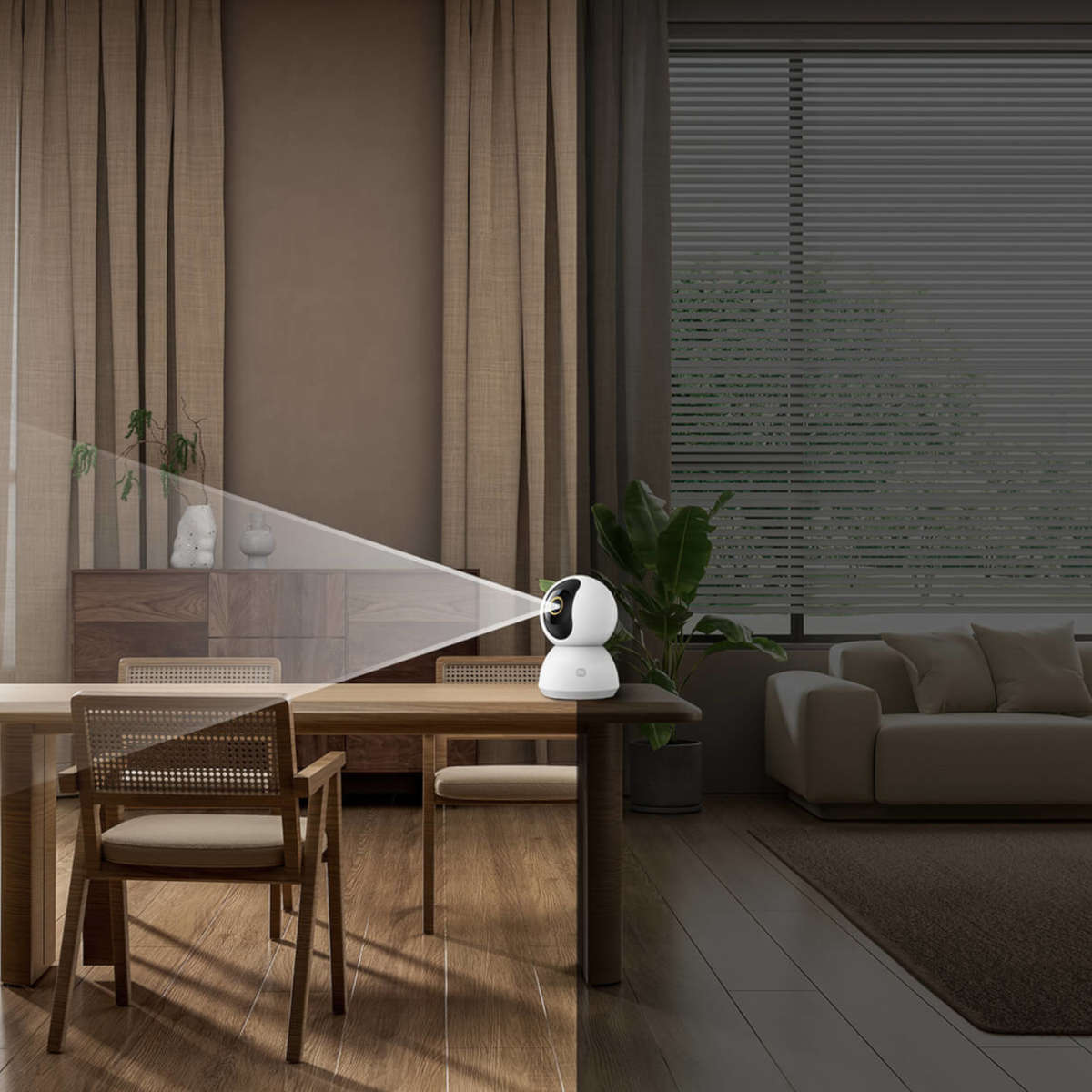 Xiaomi Smart C300 Dual 2K Indoor Wi-Fi Security Camera  White