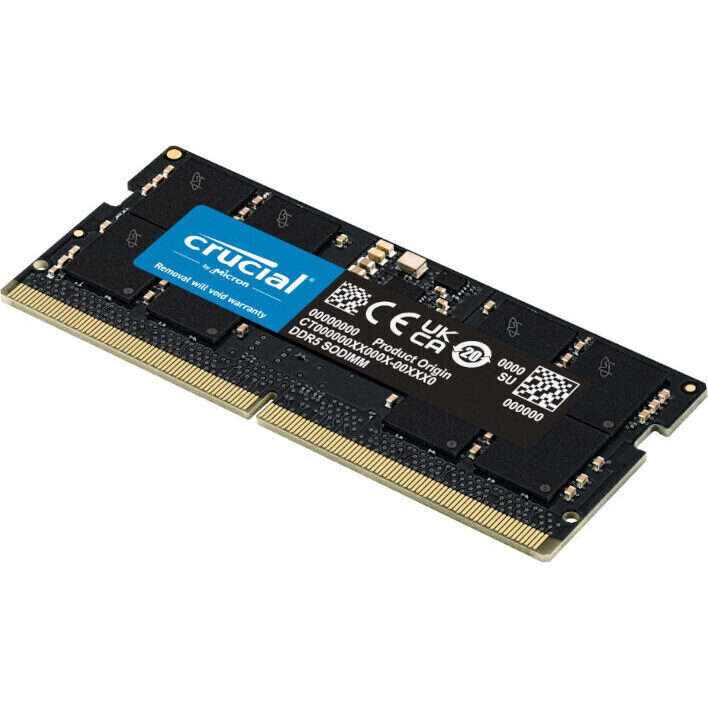 Crucial 16GB 5600MHz DDR5 SODIMM Notebook Memory