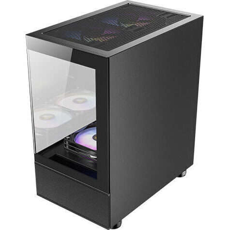 Antec CX200M Elite Micro-ATX | ITX RGB Mini-Tower Gaming Chassis - Black