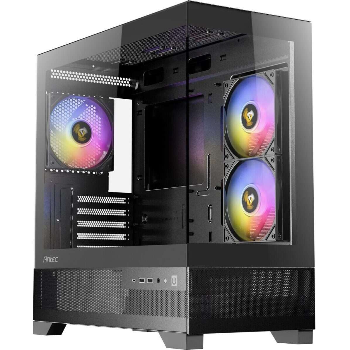 Antec CX500M ARGB Gaming Chassis | M-ATX | ITX | Type-C - Black