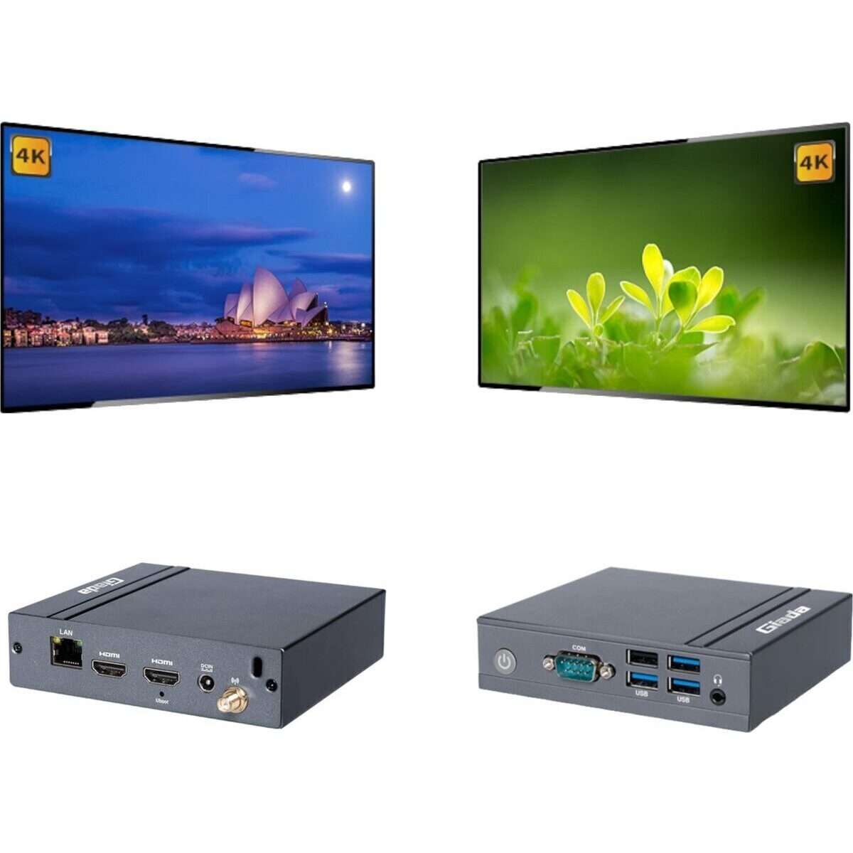 Giada DN24 Raspberry Pi Compact Signage Player - CM4 Lite