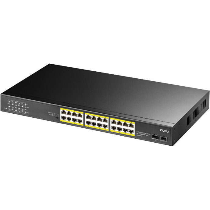 Cudy 24-Port Gigabit PoE+ Unmanaged Switch