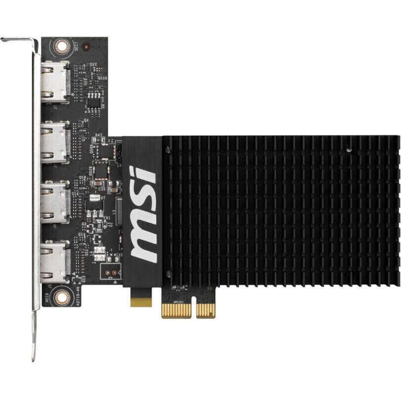MSI Nvidia GeForce GT 710 2GD3H 2GB 64-BIT 4x HDMI Graphics Card