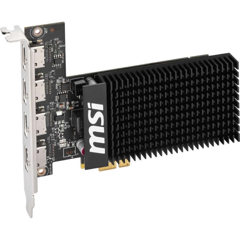 MSI Nvidia GeForce GT 710 2GD3H 2GB 64-BIT 4x HDMI Graphics Card