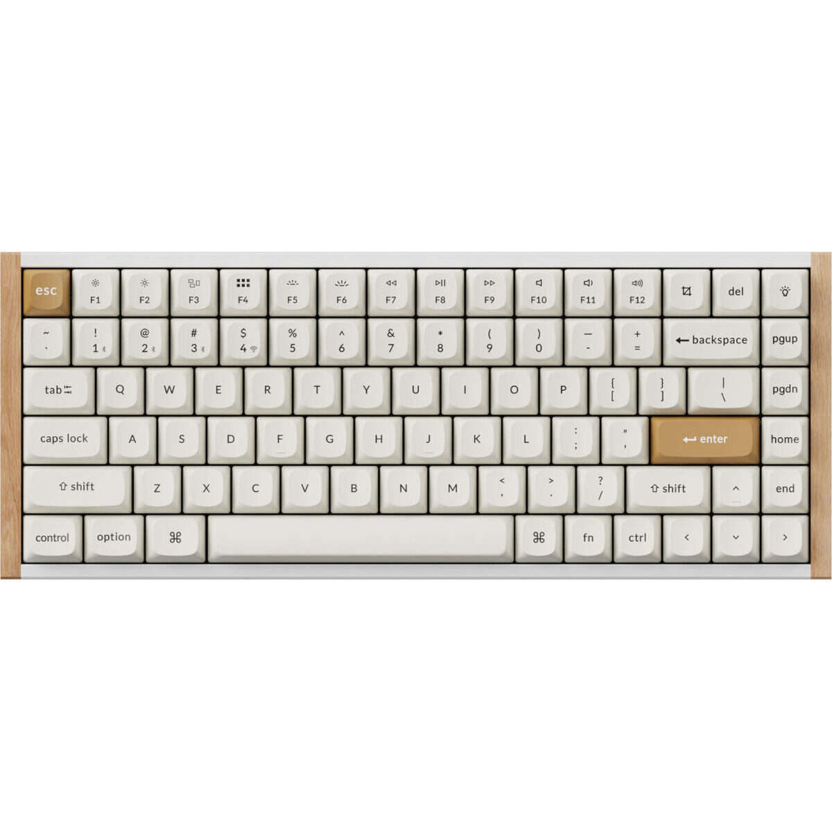 Keychron K2 HE Wireless Special Edition Magnetic Custom Keyboard | NEBULA Switch  White