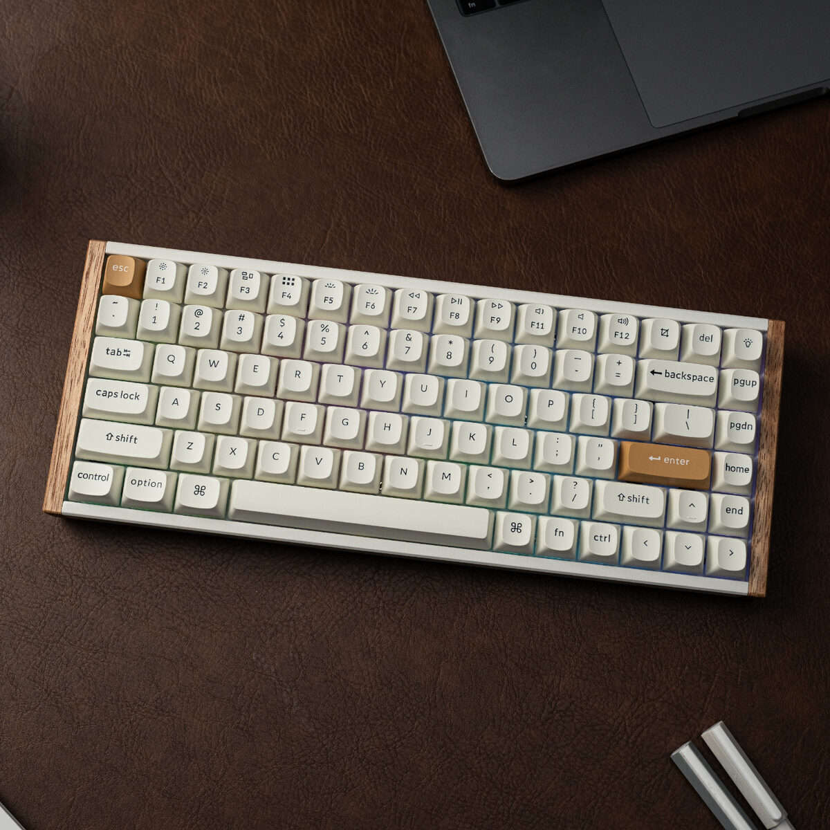 Keychron K2 HE Wireless Special Edition Magnetic Custom Keyboard | NEBULA Switch  White